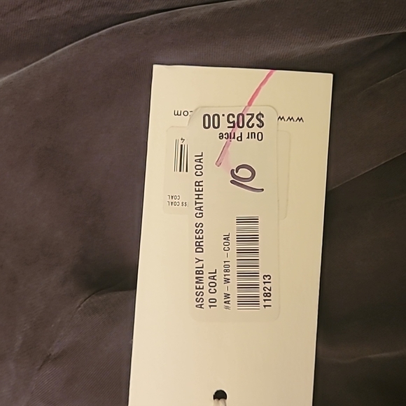 Assembly Label Gather Dress - Picture 5 of 6